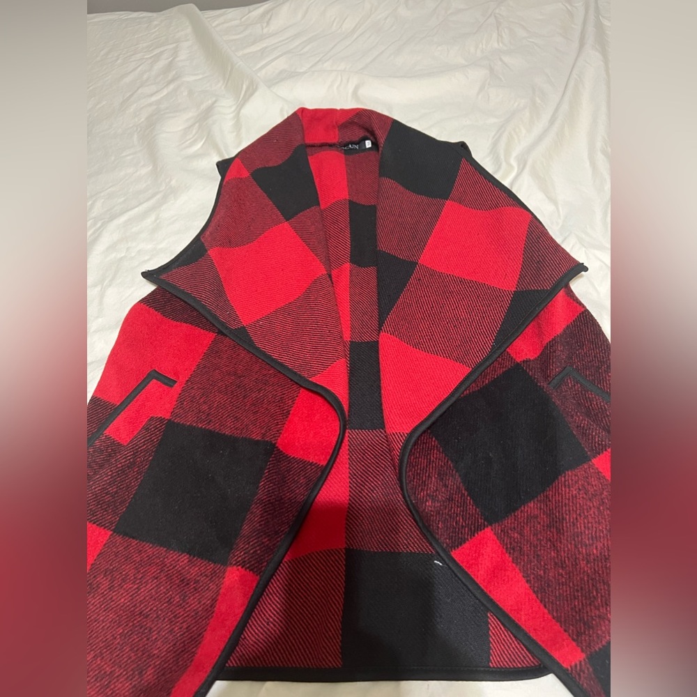 Yacun plaid vest